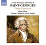 Joseph Bologne Chevalier de Saint-Georges: Violinkonzerte op.3,1;op.posth.Nr.2;Nr.10, CD
