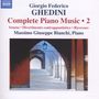 Giorgio Federico Ghedini: Sämtliche Klavierwerke Vol.2, CD