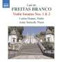 Luis de Freitas Branco: Violinsonaten Nr.1 & 2, CD