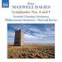 Peter Maxwell Davies: Symphonien Nr.4 & 5, CD