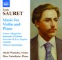 Emile Sauret: Werke für Violine & Klavier, CD