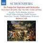 Arnold Schönberg: 6 Lieder für Sopran & Orchester op.8, CD