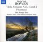 York Bowen: Sonaten für Viola & Klavier Nr.1 & 2, CD