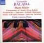 Leonardo Balada: Klavierwerke, CD