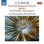 Johann Sebastian Bach (1685-1750): Das Wohltemperierte Klavier 1, CD