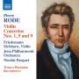 Pierre Rode: Violinkonzerte Nr.1, 5, 9, CD