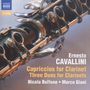 Ernesto Cavallini: Capricen für Klarinette solo, CD,CD