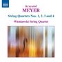 Krzysztof Meyer: Streichquartette Nr.1-4, CD