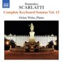 Domenico Scarlatti (1685-1757): Klaviersonaten Vol.15, CD
