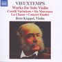Henri Vieuxtemps (1820-1881): Werke für Violine solo, CD