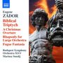 Eugene Zador: A Biblical Triptych, CD