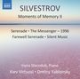 Valentin Silvestrov: Moments of Memory II für Klavier & Streichorchester, CD