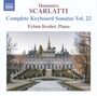 Domenico Scarlatti: Klaviersonaten Vol.22, CD