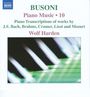Ferruccio Busoni: Klavierwerke Vol.10, CD