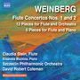 Mieczyslaw Weinberg: Flötenkonzerte Nr.1 & 2 (op.75 & op.148), CD