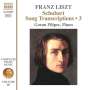 Franz Liszt: Klavierwerke Vol. 60 - Schubert Song Transcriptions Vol.3, CD