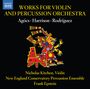 : Werke für Violine & Percussion-Orchester, CD