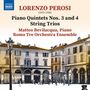 Lorenzo Perosi: Klavierquintette Nr.3 & 4, CD