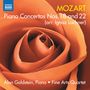 Wolfgang Amadeus Mozart: Klavierkonzerte Nr.18 & 22 (in der Version für Klavier,Streichquartett,Kontrabass von Ignaz Lachner), CD