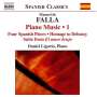 Manuel de Falla: Klavierwerke Vol.1, CD