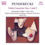 Krzysztof Penderecki: Violinkonzerte Nr.1 & 2, CD