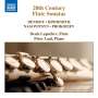 : Denis Lupachev & Peter Laul - 20th Century Flute Sonatas, CD