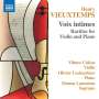 Henri Vieuxtemps: Kammermusik für Violine & Klavier "Voix intimes", CD