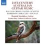 „21st-Century Australian Guitar Music“ von verschiedenen Komponisten. Ein Kookaburra sitzt auf einem Ast, umgeben von grünem Hintergrund.