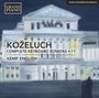 Leopold Kozeluch: Sämtliche Sonaten für Tasteninstrumente Vol.11, CD