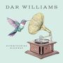 "Dar Williams", "Hummingbird Highway". Illustration: Ein Kolibri fliegt zu einem antiken Grammophon.