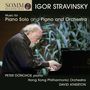 Igor Strawinsky (1882-1971): Werke für Klavier & Orchester & Werke für Klavier solo, CD