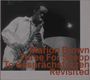 Text: "Marion Brown Three For Shepp To Gesprächsfetzen Revisited". Ein Musiker in weißem Hemd spielt Saxophon.