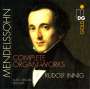 Felix Mendelssohn Bartholdy: Sämtliche Orgelwerke, CD,CD,CD,CD