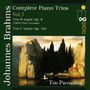 Johannes Brahms: Sämtliche Klaviertrios Vol.3, CD