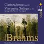 Johannes Brahms: Sonaten für Klarinette & Klavier op.120 Nr.1 & 2, CD