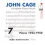John Cage: Sämtliche Klavierwerke Vol.7, CD