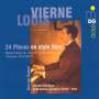 Louis Vierne: 24 Stücke im freien Stil op.31, CD,CD,CD