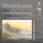 Felix Mendelssohn Bartholdy: Streichquartette Nr.1 & 2 (opp.12 & 13), CD