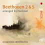 Ludwig van Beethoven: Symphonien Nr.2 & 5 (Fassung für Kammerensemble von Johann Nepomuk Hummel), SACD