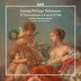 Georg Philipp Telemann: Orchester-Ouvertüren (Suiten) TWV 55 Nr.1-6 (1736), CD
