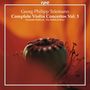 Georg Philipp Telemann: Sämtliche Violinkonzerte Vol.3, CD