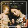 Johann Joseph Fux: Geistliche Musik, CD