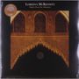 Text: "Loreena McKennitt - Nights From the Alhambra". Oben Architektur mit verzierten Bögen in warmen Tönen.