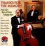 Frank Tate: Thanks For The Memory: Musical Tribute To Bobby Short, CD