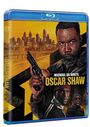 Der Text „MICHAEL JAI WHITE OSCAR SHAW“ erscheint groß, mit einem grimmig blickenden Mann, der eine Waffe hält.