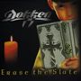 „Dokken“, „Erase the Slate“ sind prominent. Ein Kind hält ein Buch, links brennt eine Kerze.