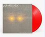 Oben steht "Avett Brothers Band". Unten "New Road Now". Rote Vinylplatte, grauer Hintergrund mit zwei gelben Lichtern.