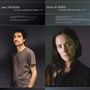 Links: Jules Nérier, Titel "An Iris Cracked Like Eyelids". Rechts: Maria W. Horn, Titel "All Solids Melt Into Aether".