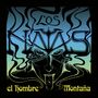 Text: "Los Natas", "el hombre Montaña". Illustration mit einem mystischen Gesicht und fließenden Linien.