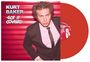Text: "Kurt Baker - Got It Covered". Eine Person in Anzug vor einem roten Hintergrund mit einer roten Vinyl-Schallplatte.